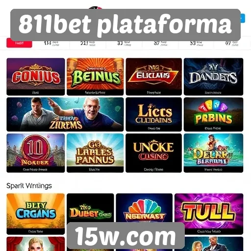 811bet plataforma oferece variedade de jogos online